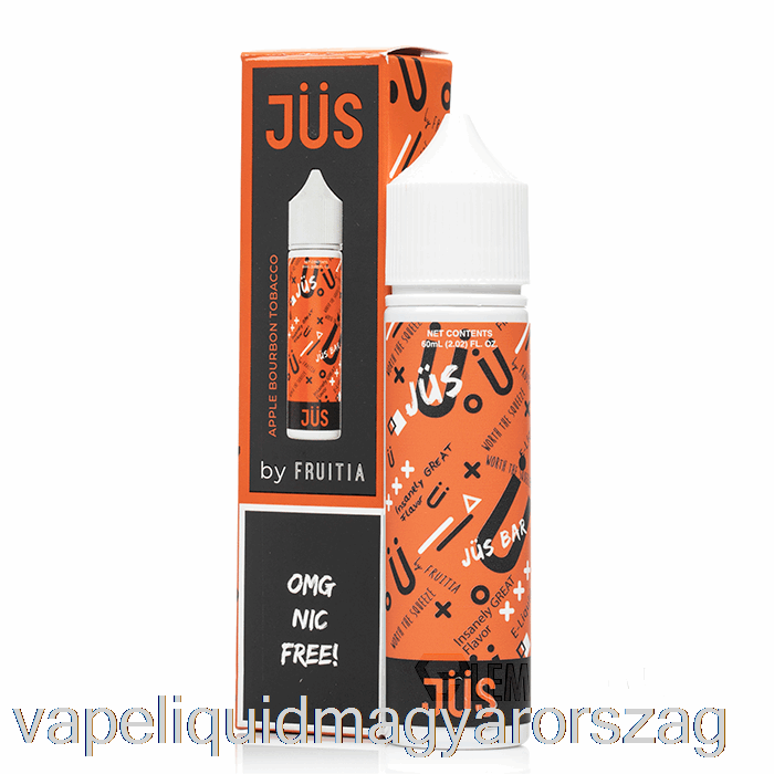 Alma Bourbon Dohány - Jus E-liquid - 60 Ml 0 Mg Vape Toll